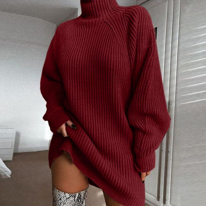 Best Turtleneck Sweater Dress for Women – Cozy & Chic