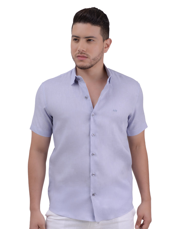 Camisa en lino-Gianni