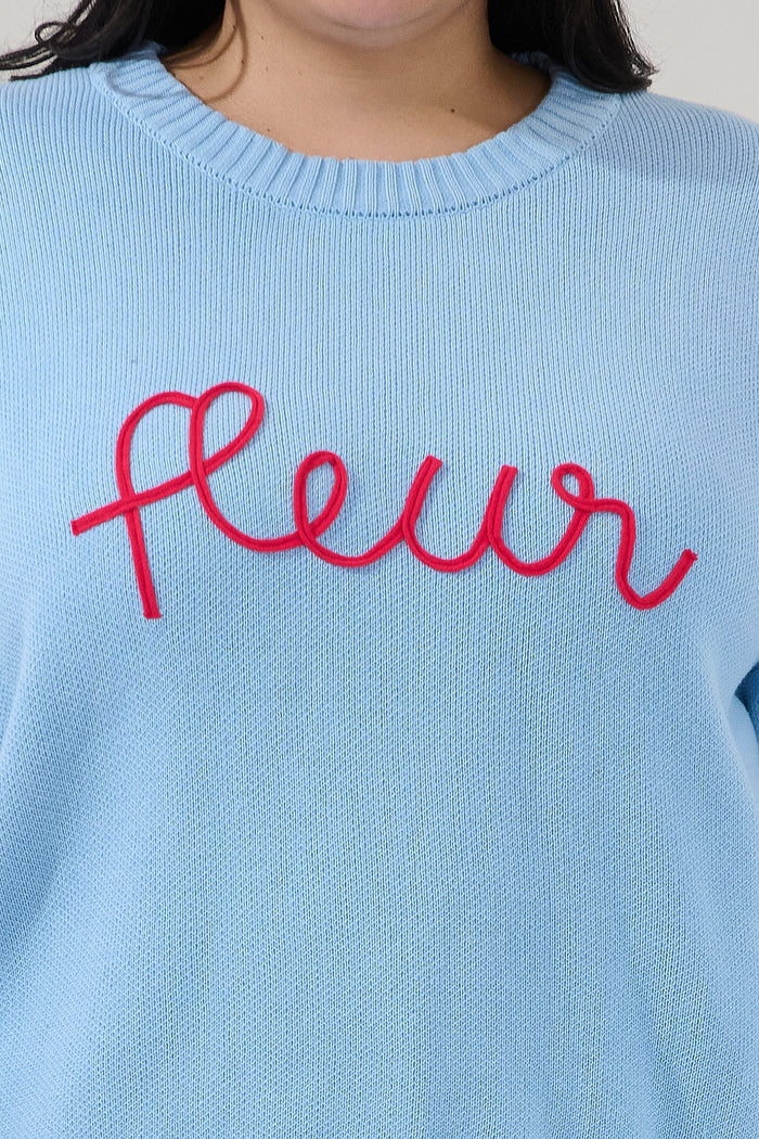 Fleur Crewneck Sweater Curve