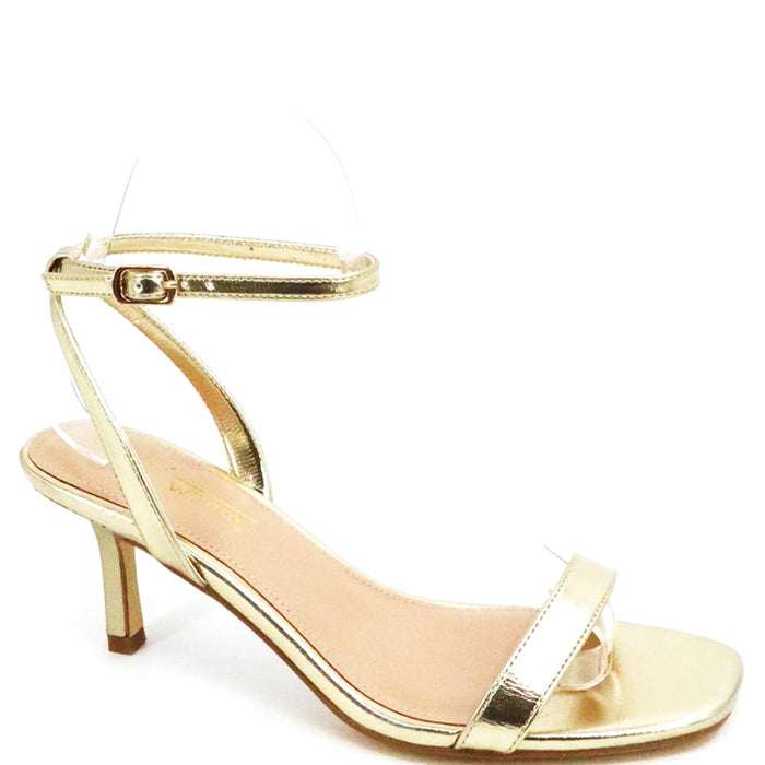 Gold Strapy Heel - SexyModest Boutique