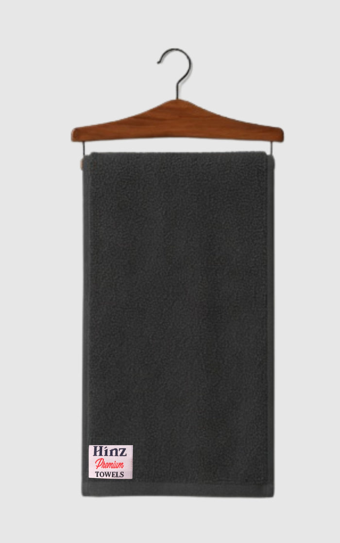 Hinz Premium Grey Hand Towel 24 x 40 Inches