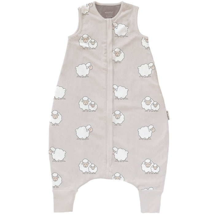 Imperfect 4 Season® Baby Sleep Bag with Feet, Merino Wool & Organic Cotton, Sheep