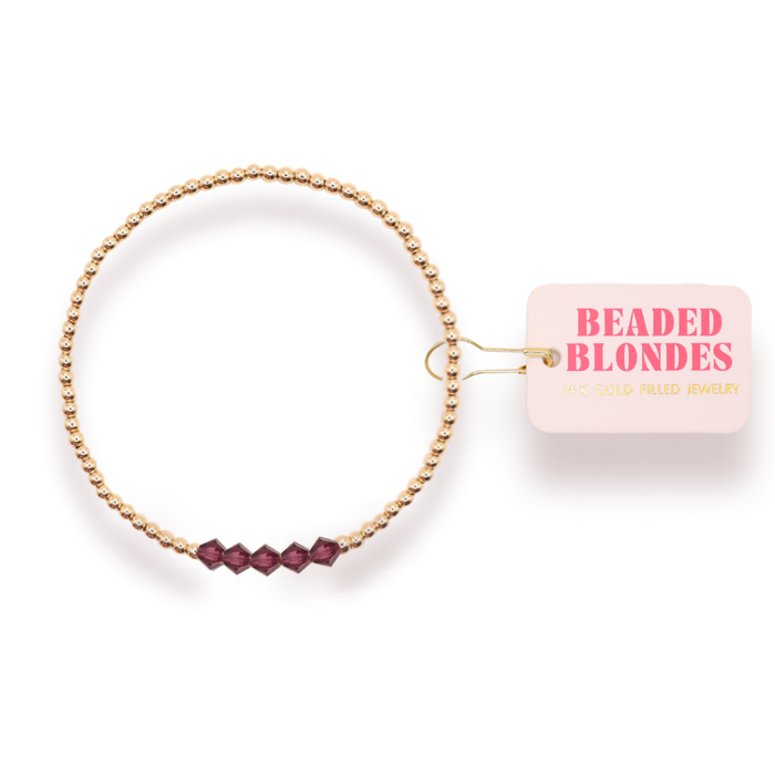 Kim Plum Purple Bracelet