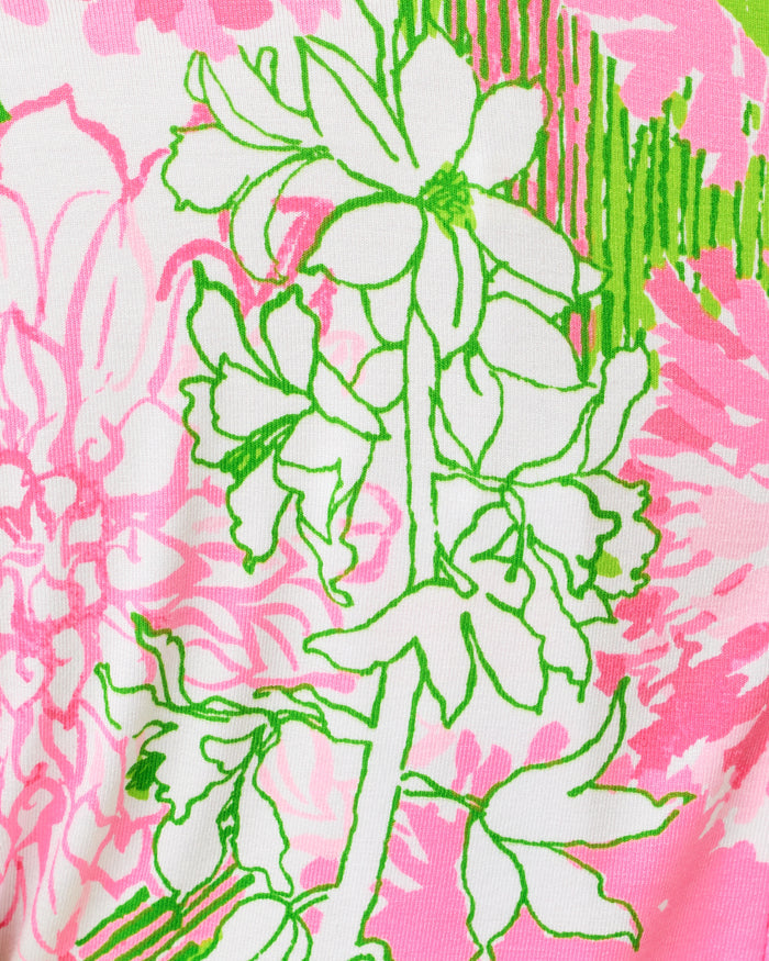 Lilly Pulitzer Keenan Maxi Dress - Resort White Mum Patch