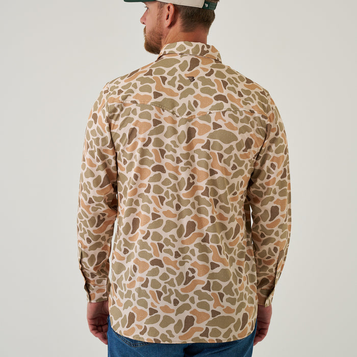 Long Sleeve - Performance Western Shirt - Venado Camo