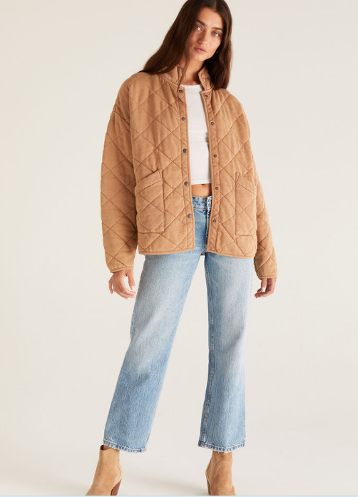 Maya Knit Denim Jacket