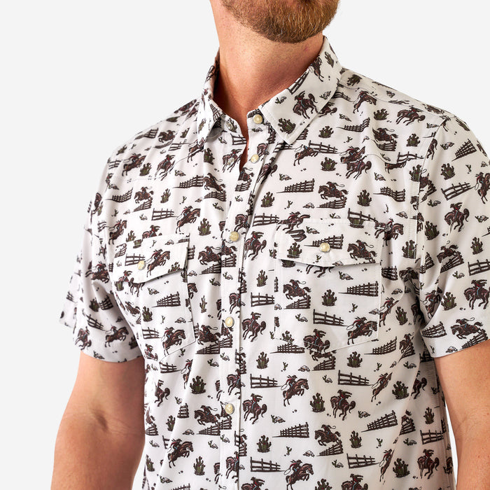 Performance Western Shirt - Cowboy Country