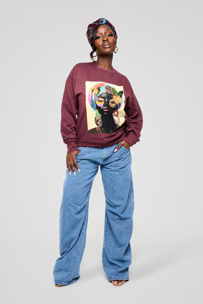 Queen of colour Sweatshirt