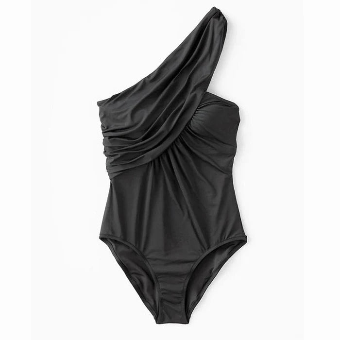Seaside One Shoulder Swimsuit - SexyModest Boutique