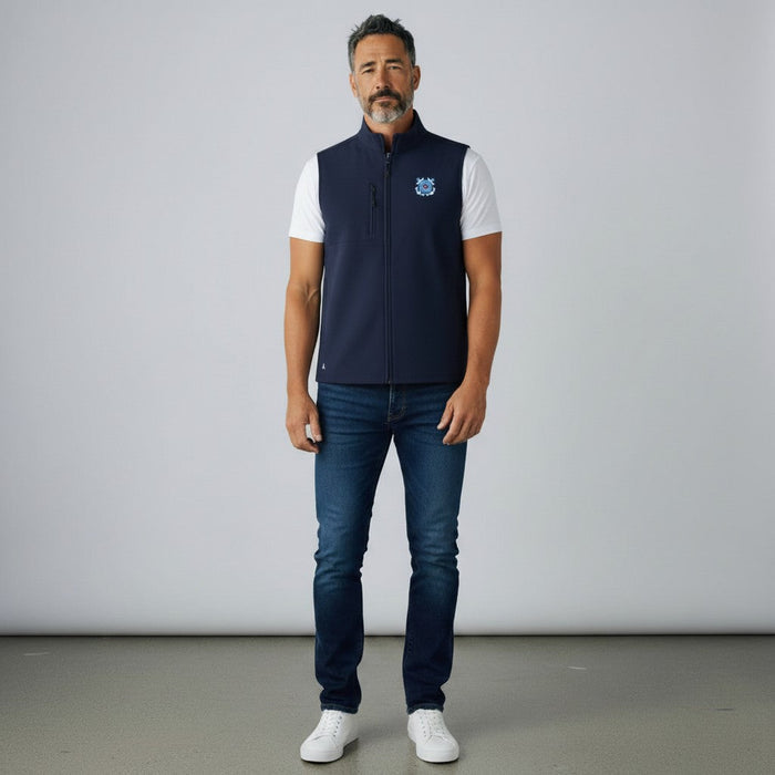 U.S. Coast Guard Men's Demand Full Zip Vest (Navy)*