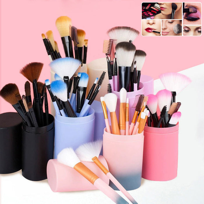 12pcs Makeup Brush Set for Flawless Looks