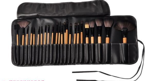 Precision eyebrow and eyeshadow brushes for detailed eye makeup and defined brows