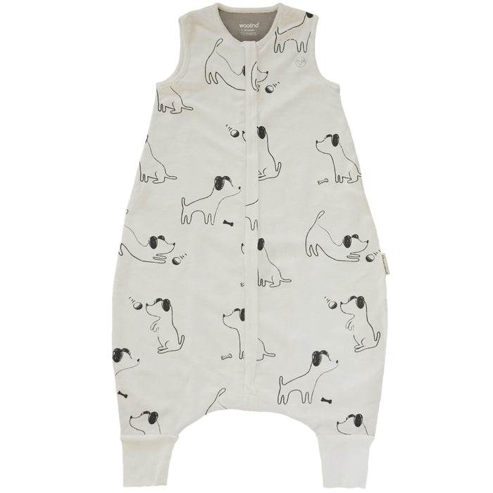 4 Season® Baby Sleep Bag with Feet, Merino Wool & Organic Cotton, Puppy