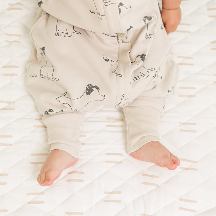 4 Season® Baby Sleep Bag with Feet, Merino Wool & Organic Cotton, Puppy