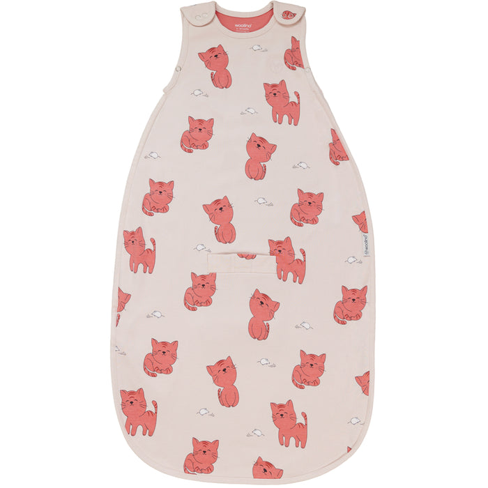 4 Season® Ultimate Baby Sleep Bag, Merino Wool & Organic Cotton, Kitten
