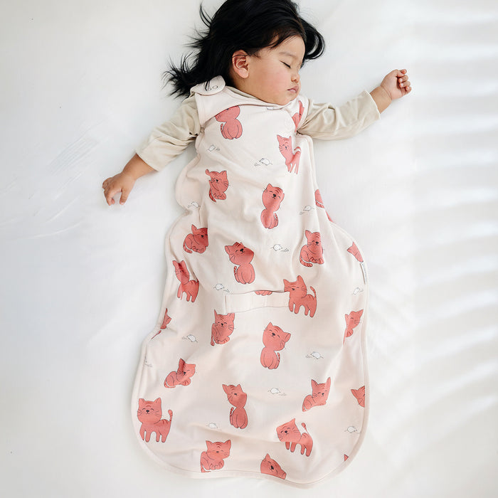 4 Season® Ultimate Baby Sleep Bag, Merino Wool & Organic Cotton, Kitten