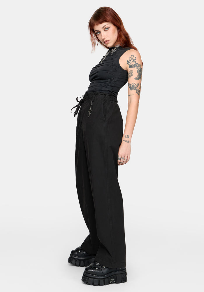 Ada Paperbag Tie Waist Trousers