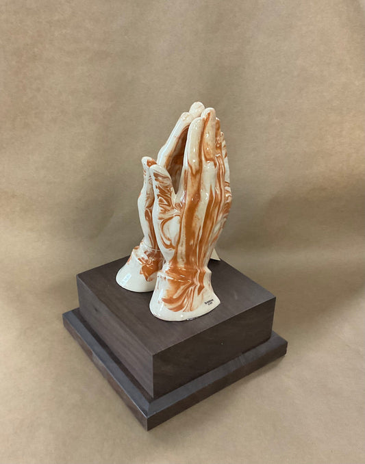 Alabama Clay - Praying hands with base