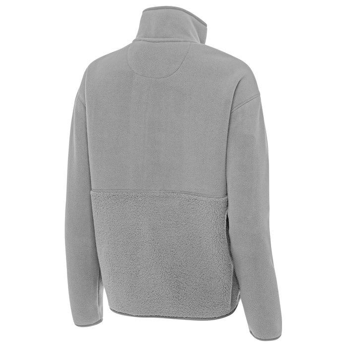 American Flag Women's Figure 1/2 Zip Pullover (Skyscraper)*