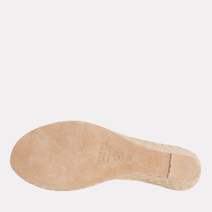 Andre Assous Allison Metallic Espadrille Wedge