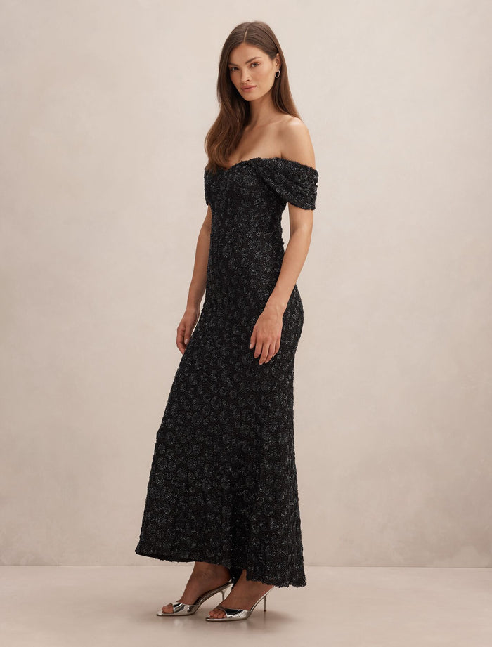 Asher Off Shoulder Dress Forever New