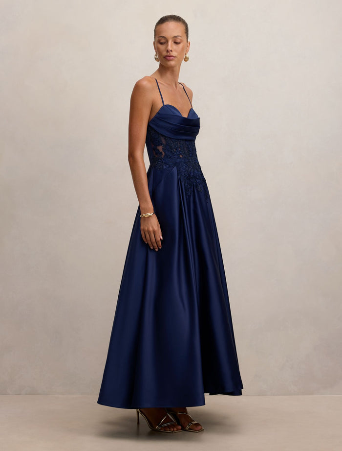 Avaleen Strappy Corset Dress Forever New