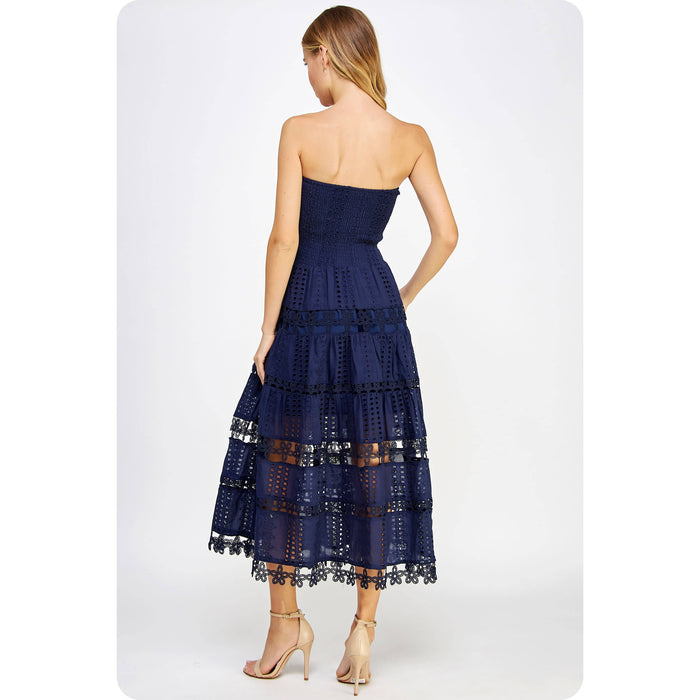 Avenue Maxi Dress - Navy