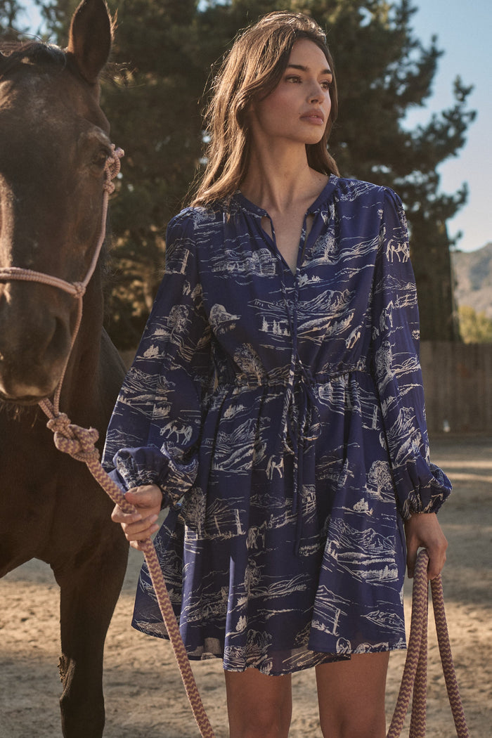 Avon Town Viany Shift Mini Dress