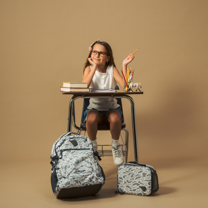 Backpack & Lunchbox Bundle - White Camo