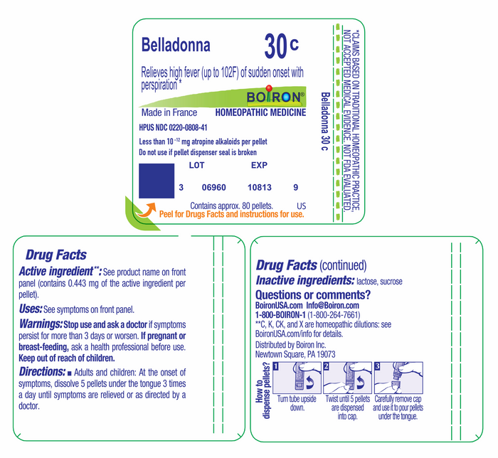 Belladonna 30C | Fever, Cold, and Flu