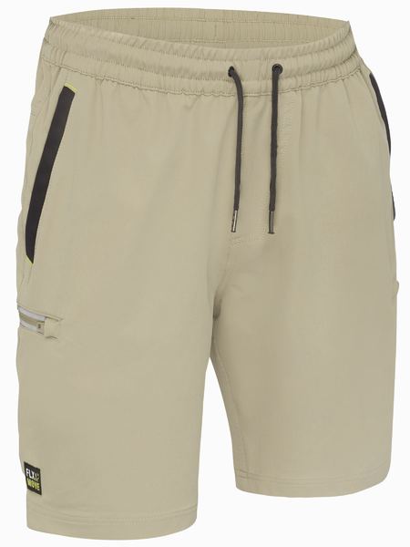 Bisley 4 Way Stretch Elastic Waist Shorts BSHC1333