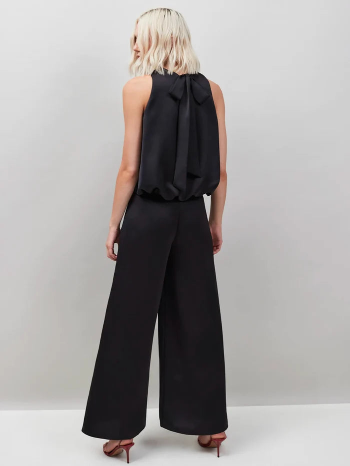 Black Satin Trousers