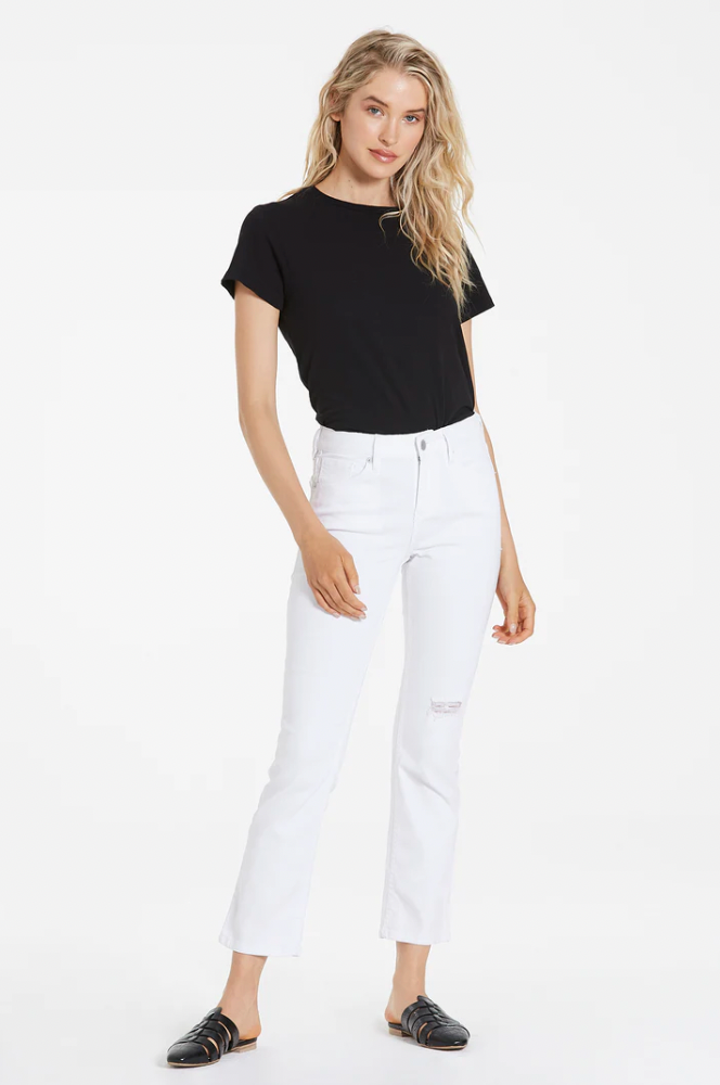 Blaire High Rise Ankle Slim Straight