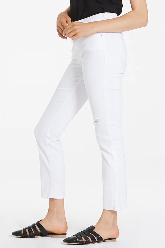 Blaire High Rise Ankle Slim Straight
