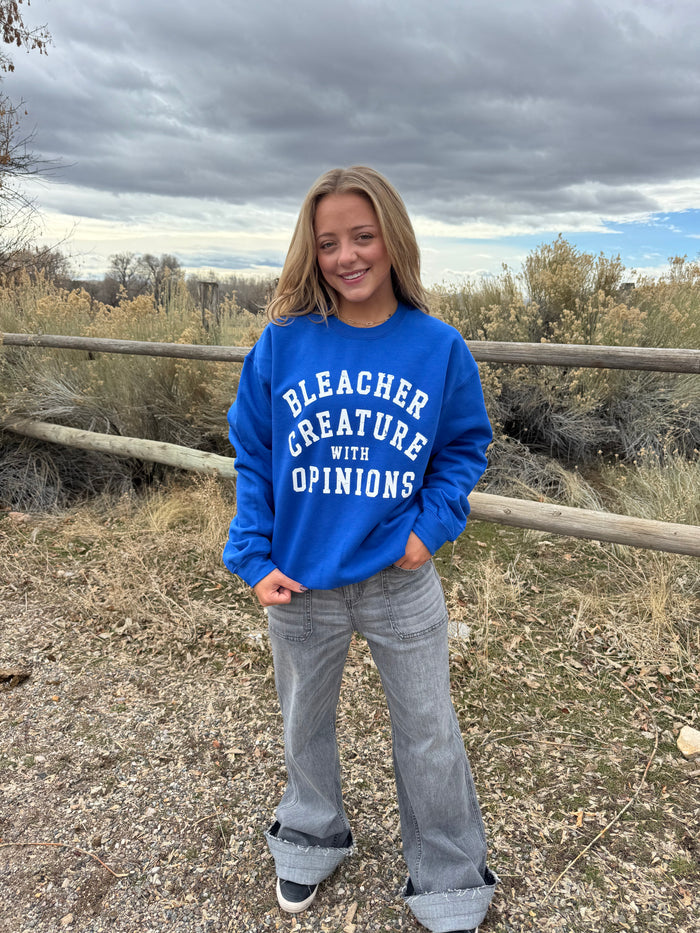 Bleacher Creature with Opinions