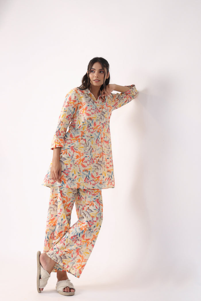Blooming Beauty Cotton Loungewear Set