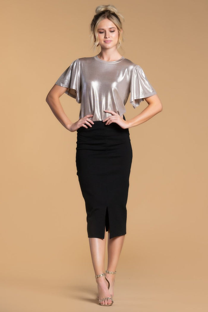 Brigitte Brianna Skyline Skirt - SexyModest Boutique