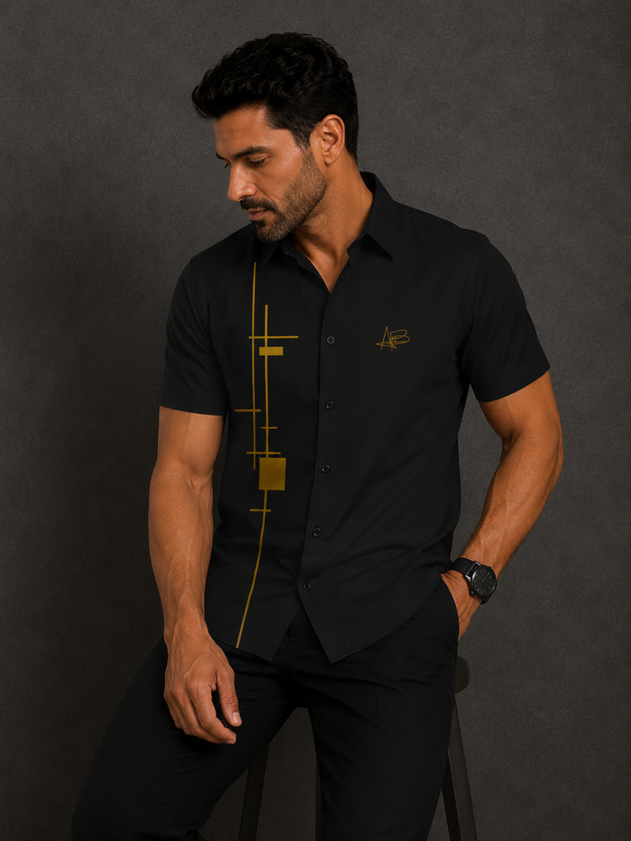 Camisa en algodón - Quadrato