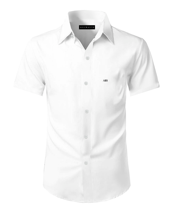 Camisa en algodón manga corta