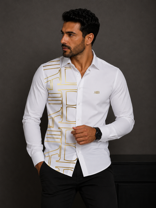 Camisa manga larga algodon
