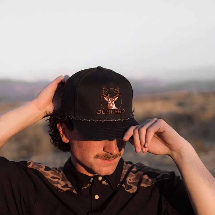 Cap - BURLEBO Buck - Black