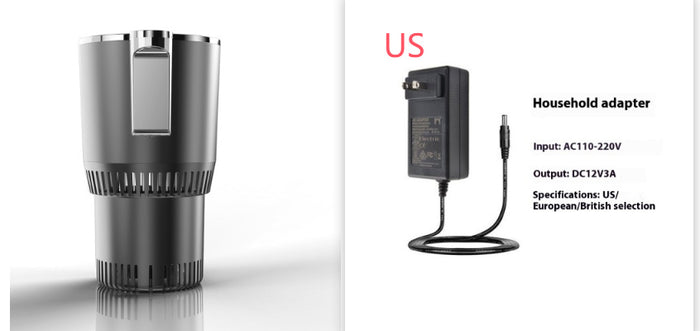 Car Cup Warmer 2-in-1 Travel Heat Cooler!