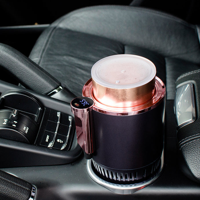 Car Cup Warmer 2-in-1 Travel Heat Cooler!