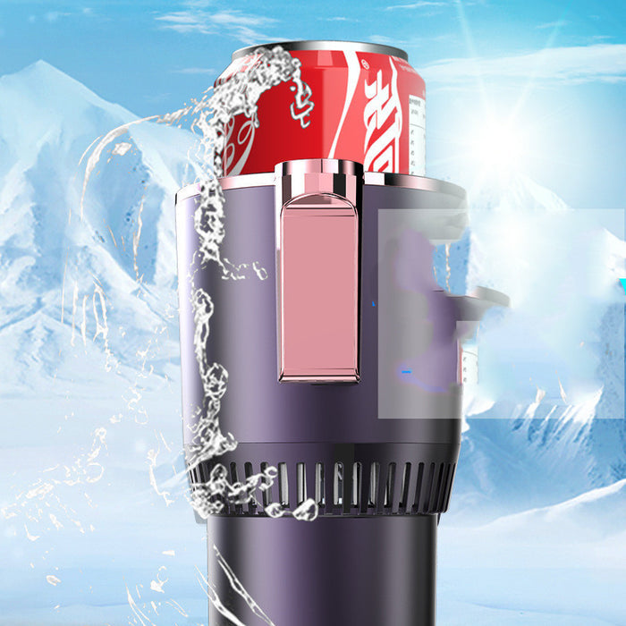 Car Cup Warmer 2-in-1 Travel Heat Cooler!