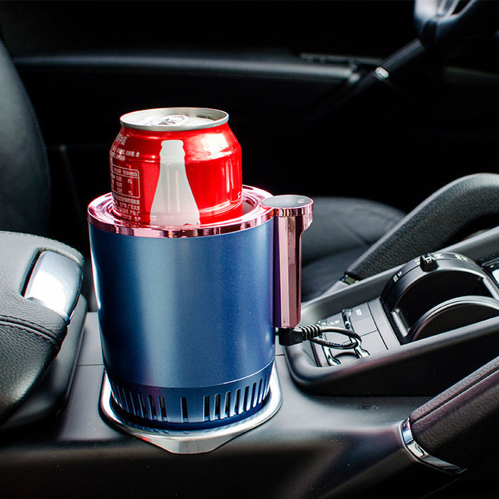 Car Cup Warmer 2-in-1 Travel Heat Cooler!