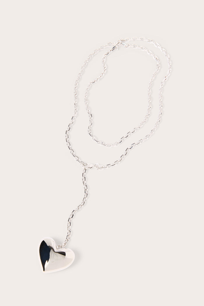 Carina Heart Drop Necklace