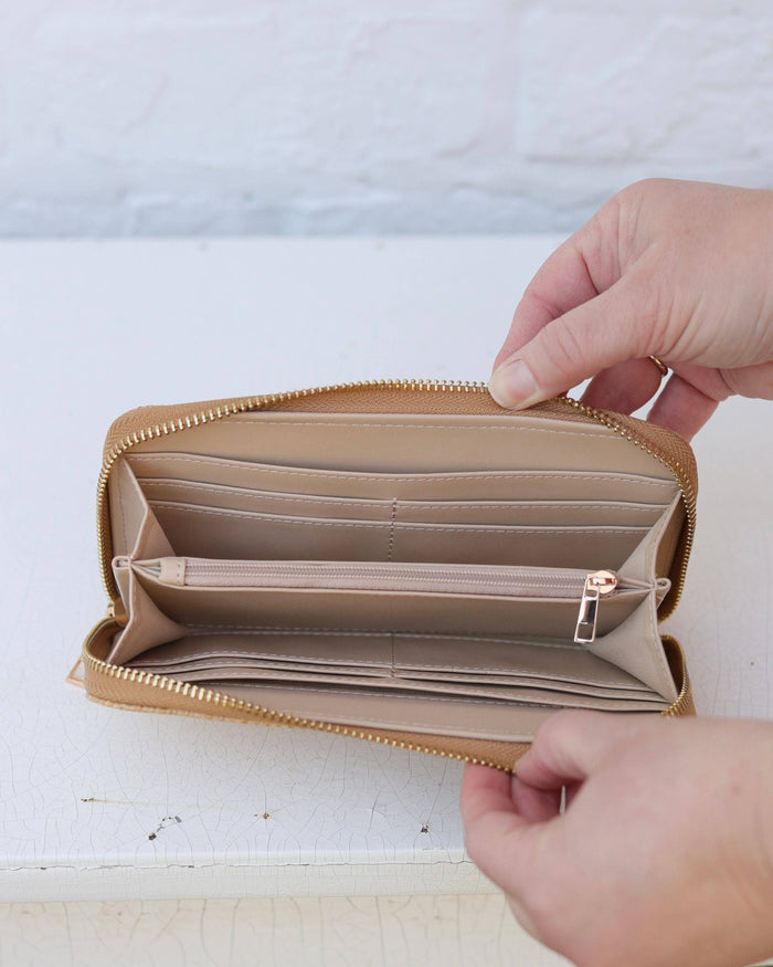 Caroline Hill - Penelope Wallet Woven - Navy