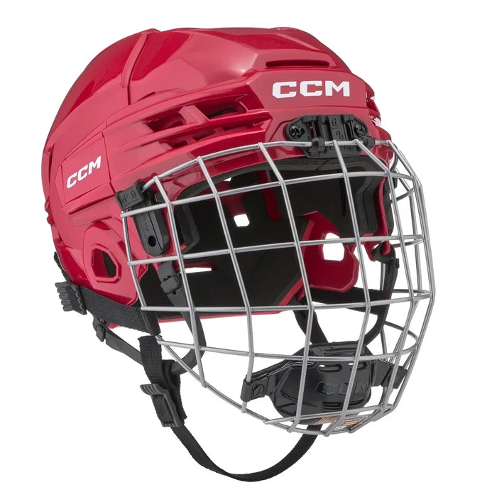CASQUE CCM TACKS 70 COMBO YOUTH ONE SIZE RED