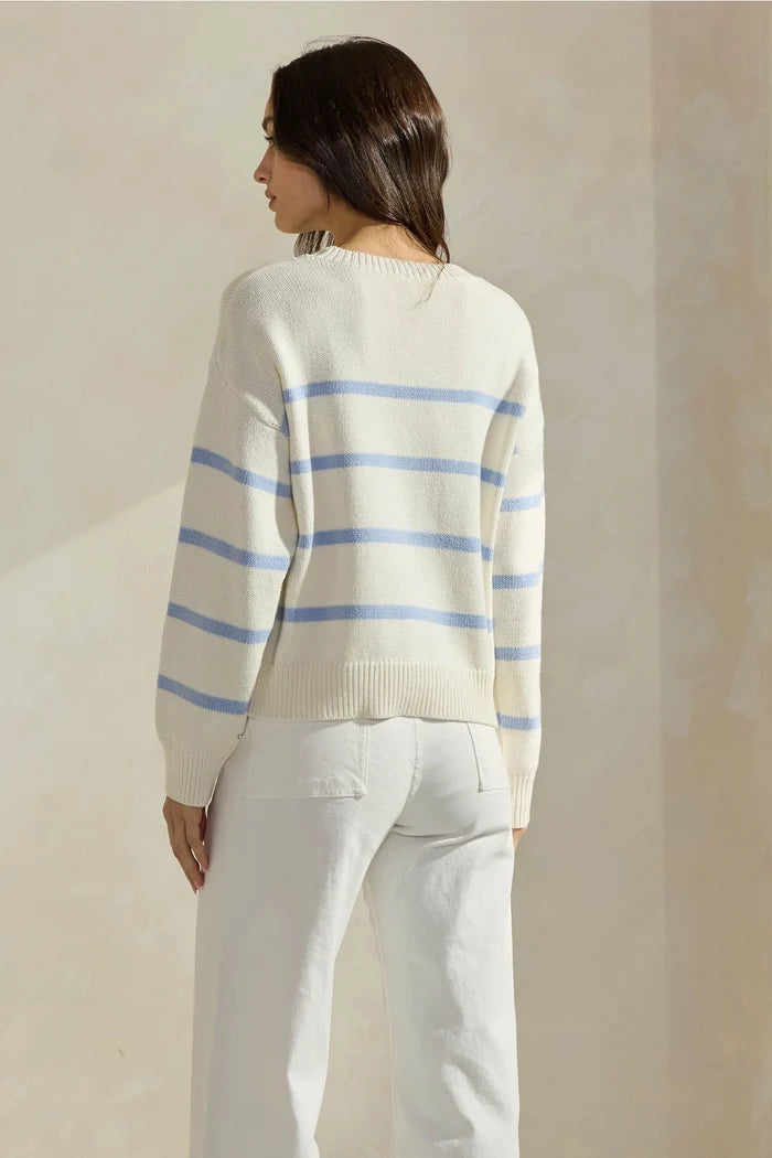 Catch Of The Day Sweater - White