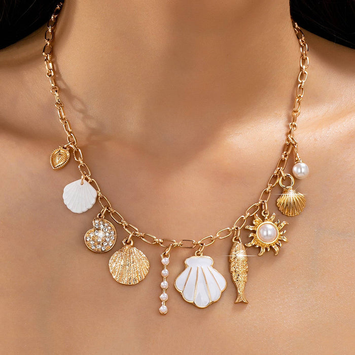 Charm Necklace-Ocean